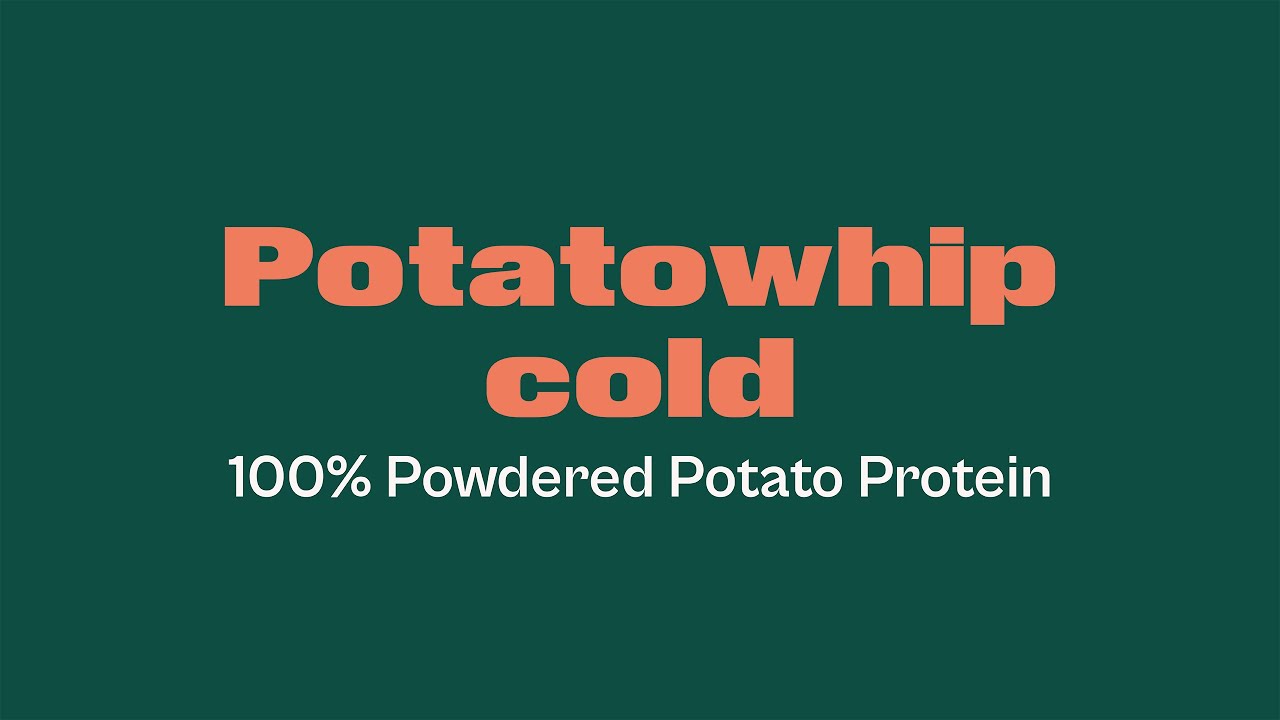 How to replace egg white? Potatowhip Cold - Potato protein 100% plant-based origin 🥔