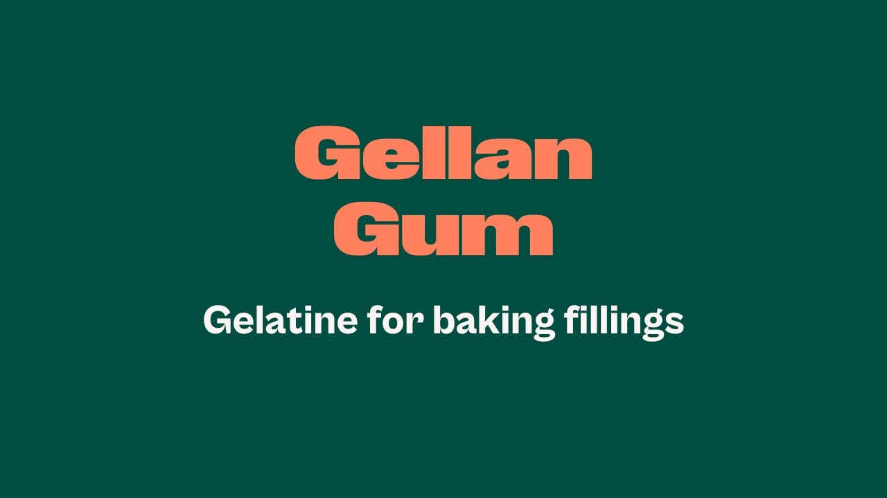 Gelatine for baking fillings - Goma Gellan