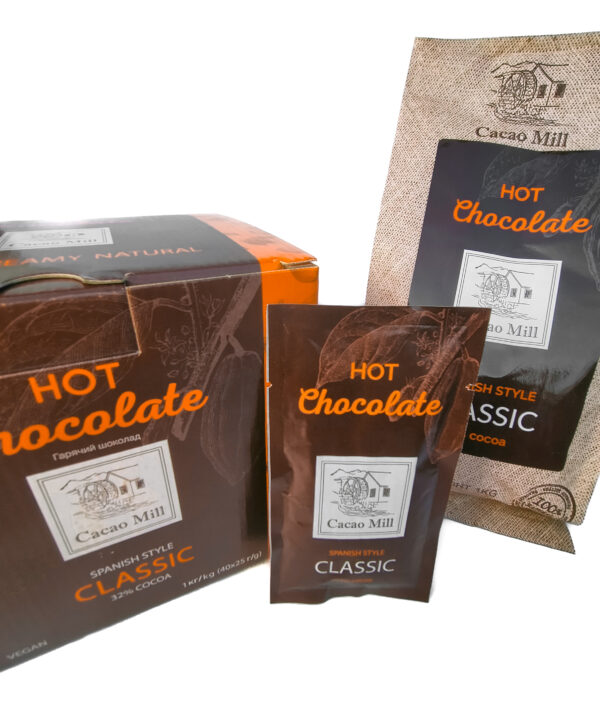 Gorąca czekolada Classic Original w worku Cacao Mill 1kg