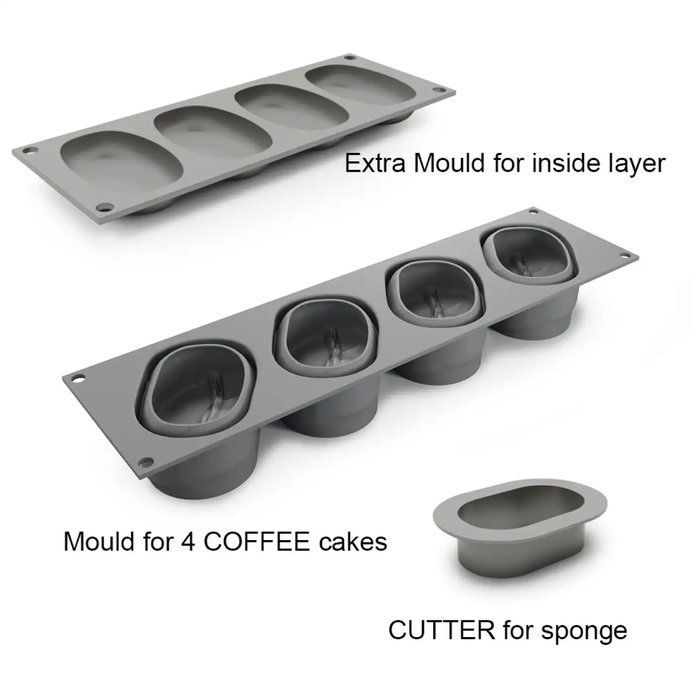 Forma silikonowa Coffee Mini Dinara Kasko - obrazek 4