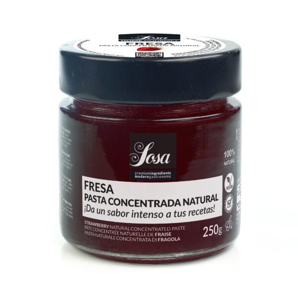 Naturalna pasta truskawkowa Sosa 250g