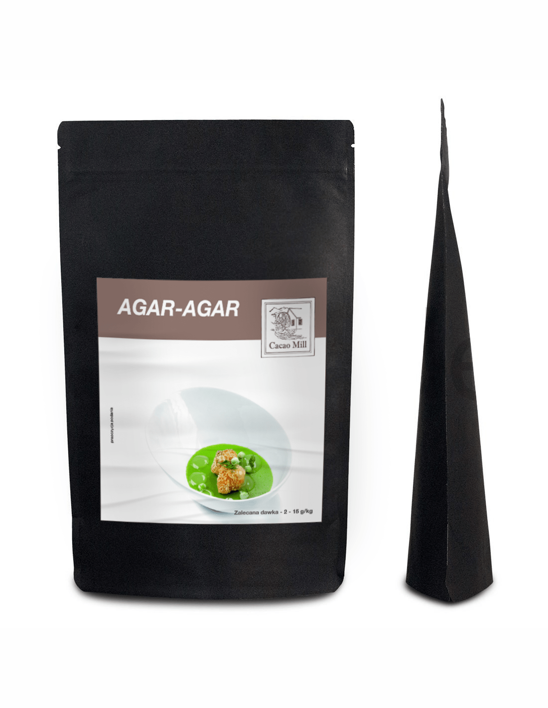 Agar-agar czysty Cacao Mill 100g - obrazek 2