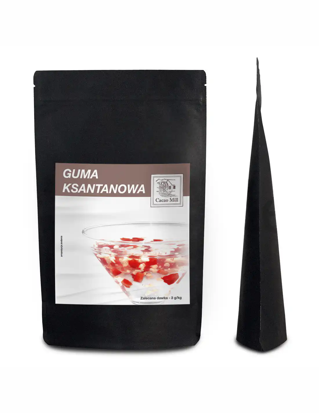 Guma ksantanowa czysta w proszku Cacao Mill 100g - obrazek 2