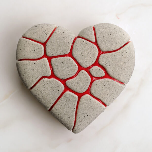 Forma silikonowa handmade Kintsugi Heart Dinara Kasko