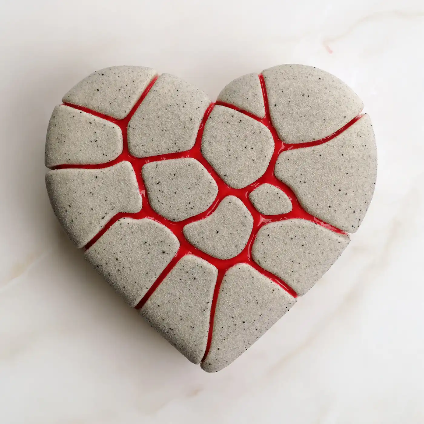 Forma silikonowa handmade Kintsugi Heart Dinara Kasko - obrazek 4