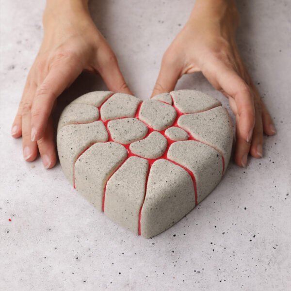 Forma silikonowa handmade Kintsugi Heart Bento Dinara Kasko
