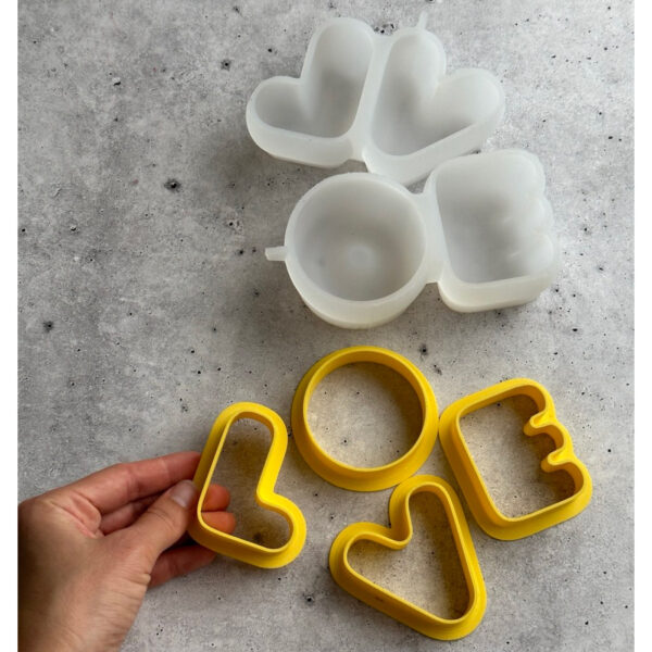 Forma silikonowa handmade LOVE Dinara Kasko