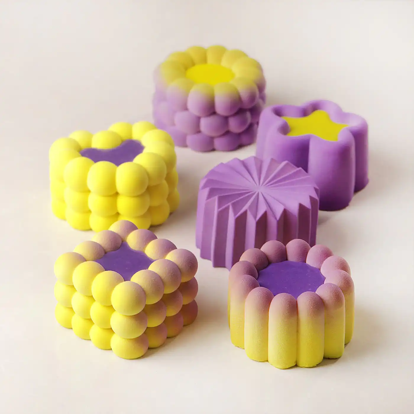 Forma silikonowa handmade Spheres Circle Bento Dinara Kasko - obrazek 3
