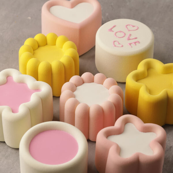 Forma silikonowa handmade Heart Bento Dinara Kasko