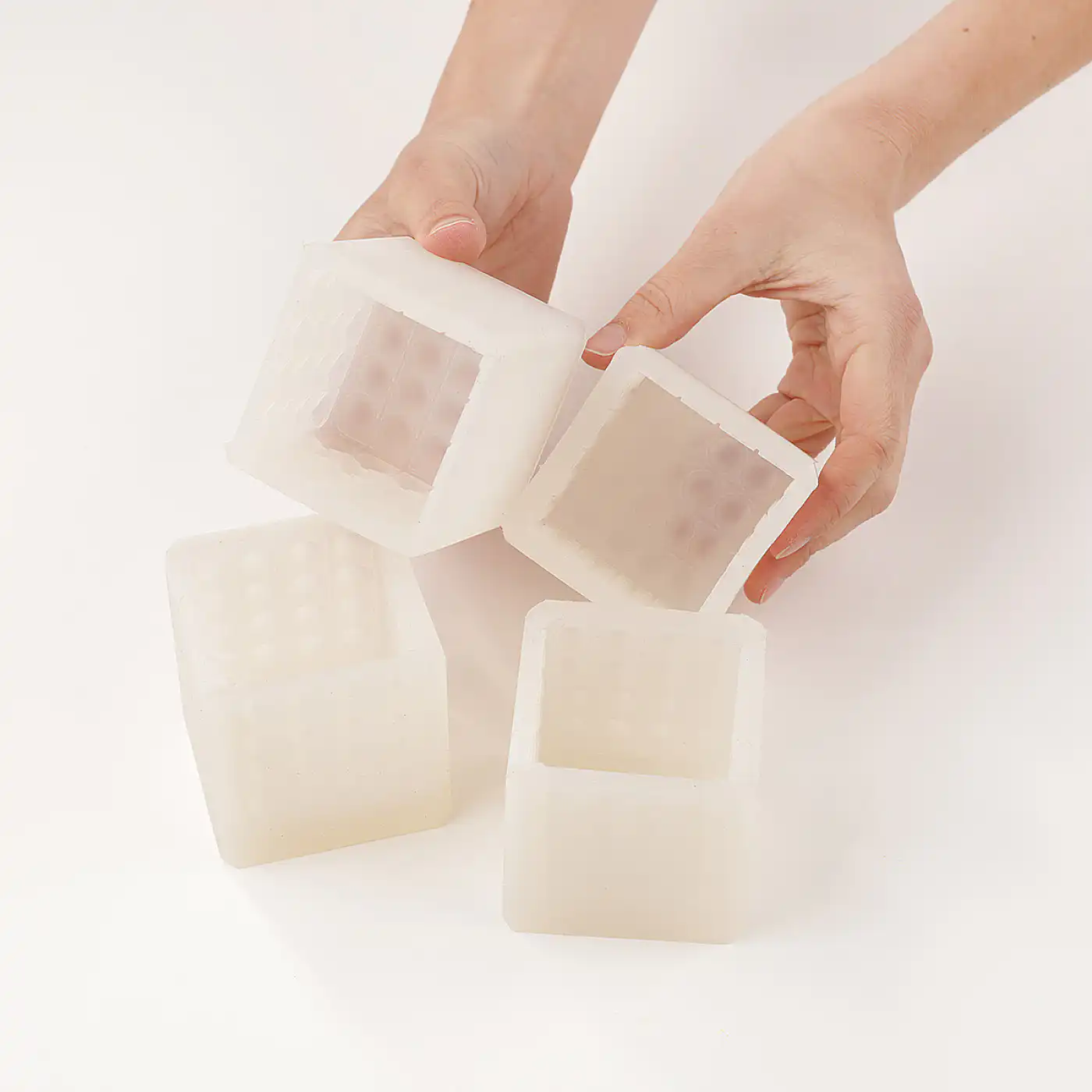 Forma silikonowa handmade Pop it Mini Cube Dinara Kasko - obrazek 2