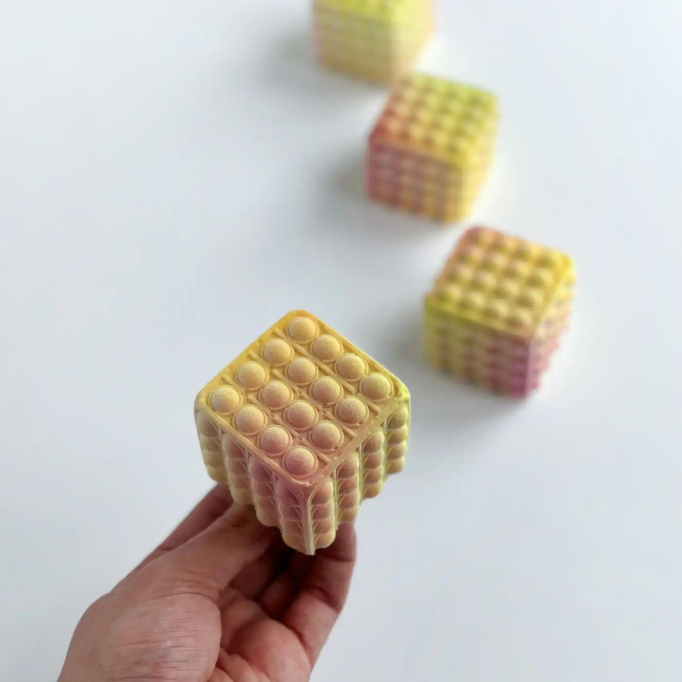 Forma silikonowa handmade Pop it Mini Cube Dinara Kasko - obrazek 3
