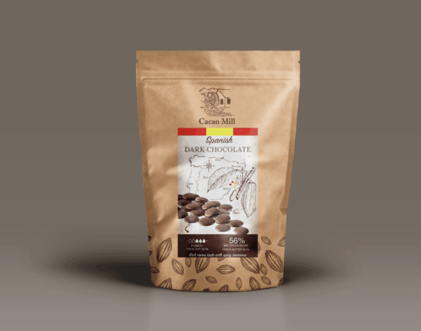 Deserowa czekolada hiszpańska 56% Cacao Mill 400g