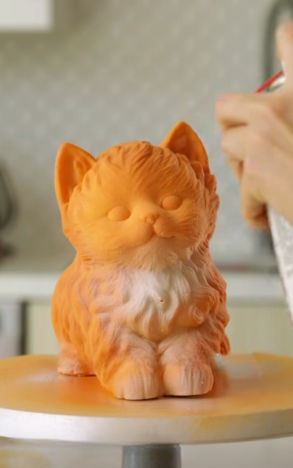 forma silikonowa kitten handmade