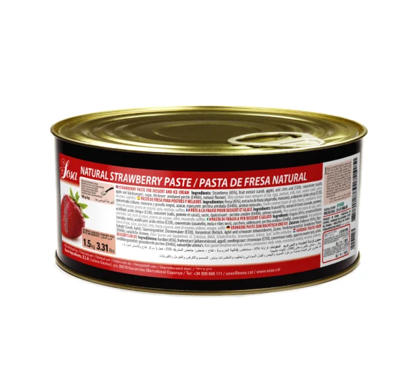 naturalna pasta z truskawki Sosa