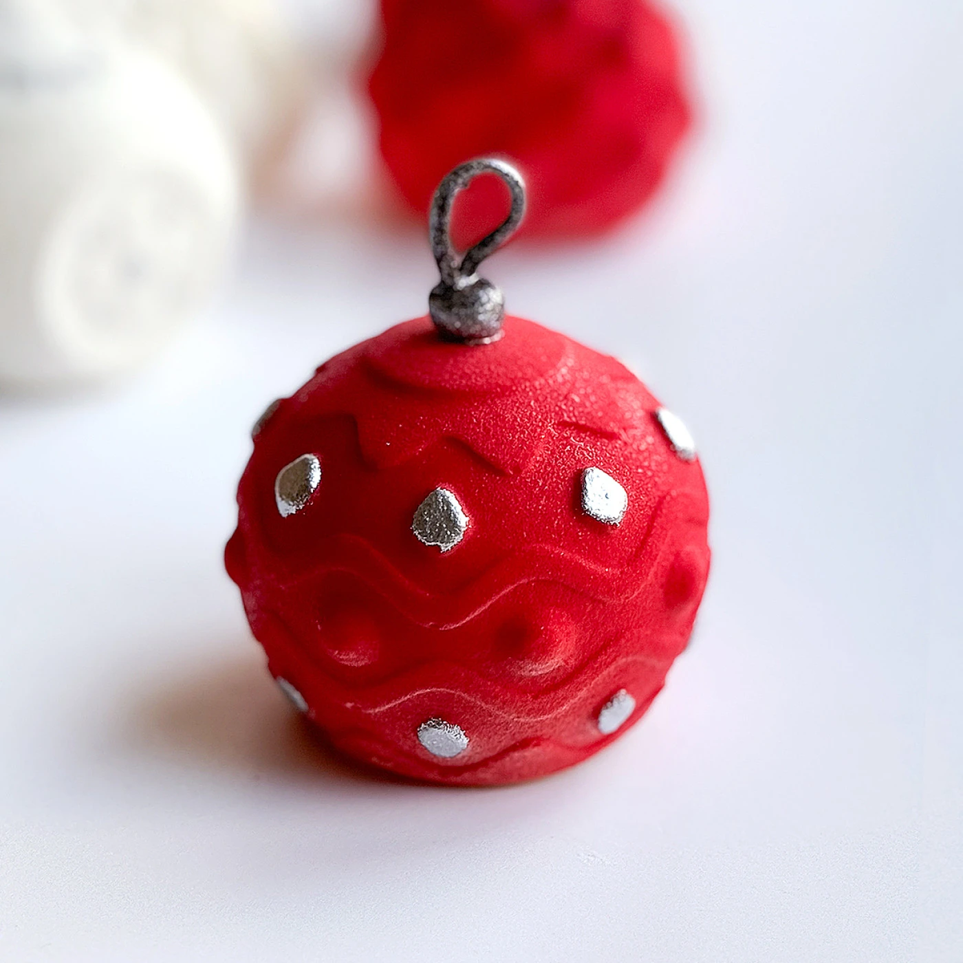 Forma silikonowa handmade Baubles ball Dinara Kasko