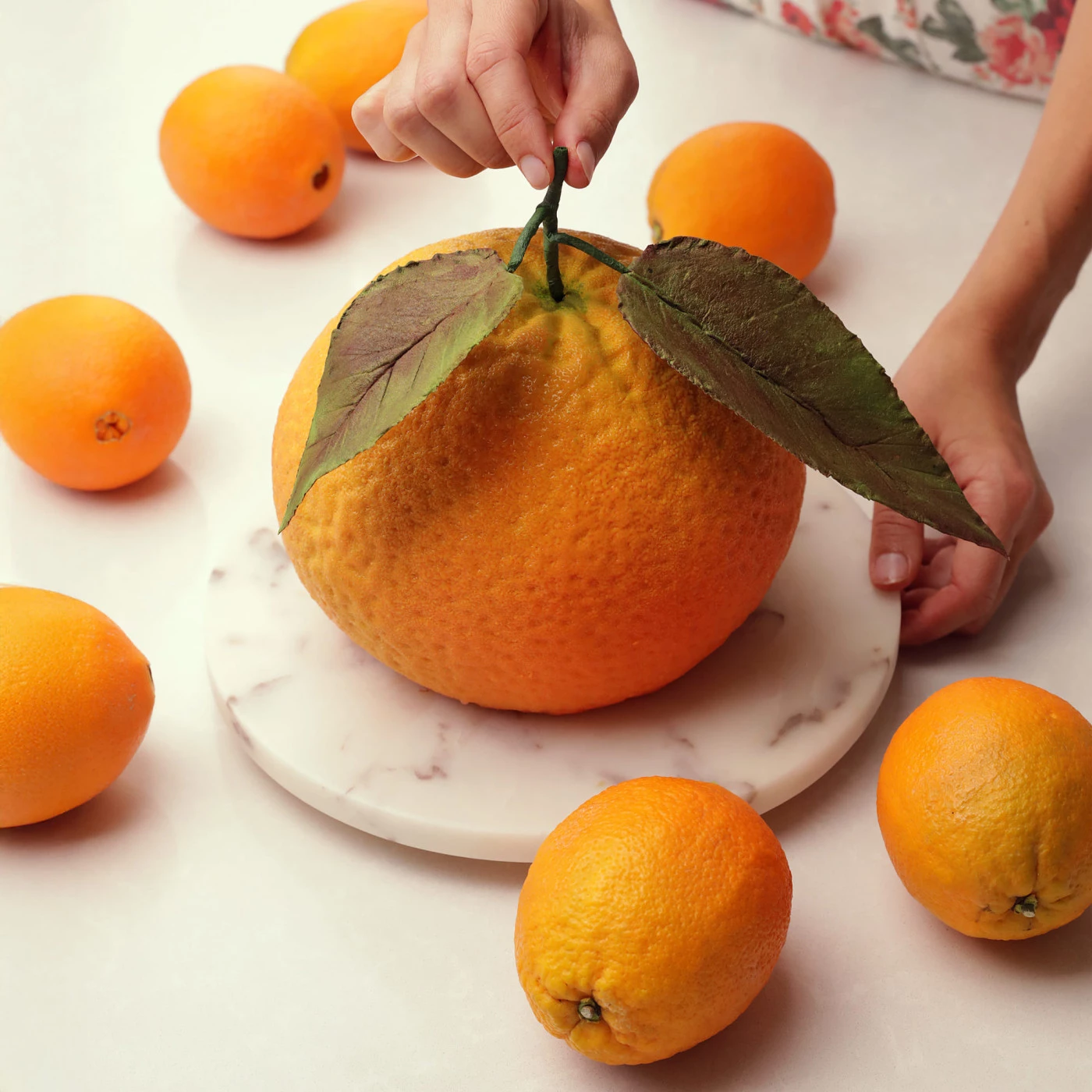 Forma silikonowa handmade Orange XXL Dinara Kasko