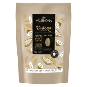 Czekolada biała Dulcey Blond 35% Valrhona 250g