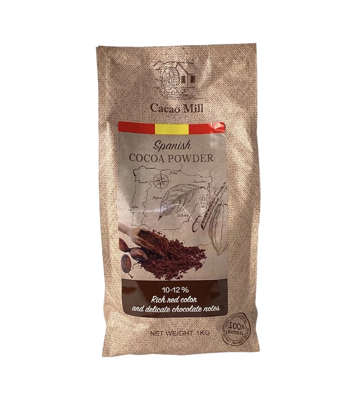 Kakao alkalizowane Cordoba 10-12% Cacao Mill 1kg