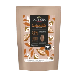 Czekolada mleczna Caramelia 36% Valrhona 250g
