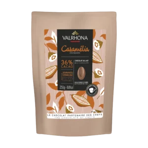Czekolada mleczna Caramelia 36% Valrhona 250g