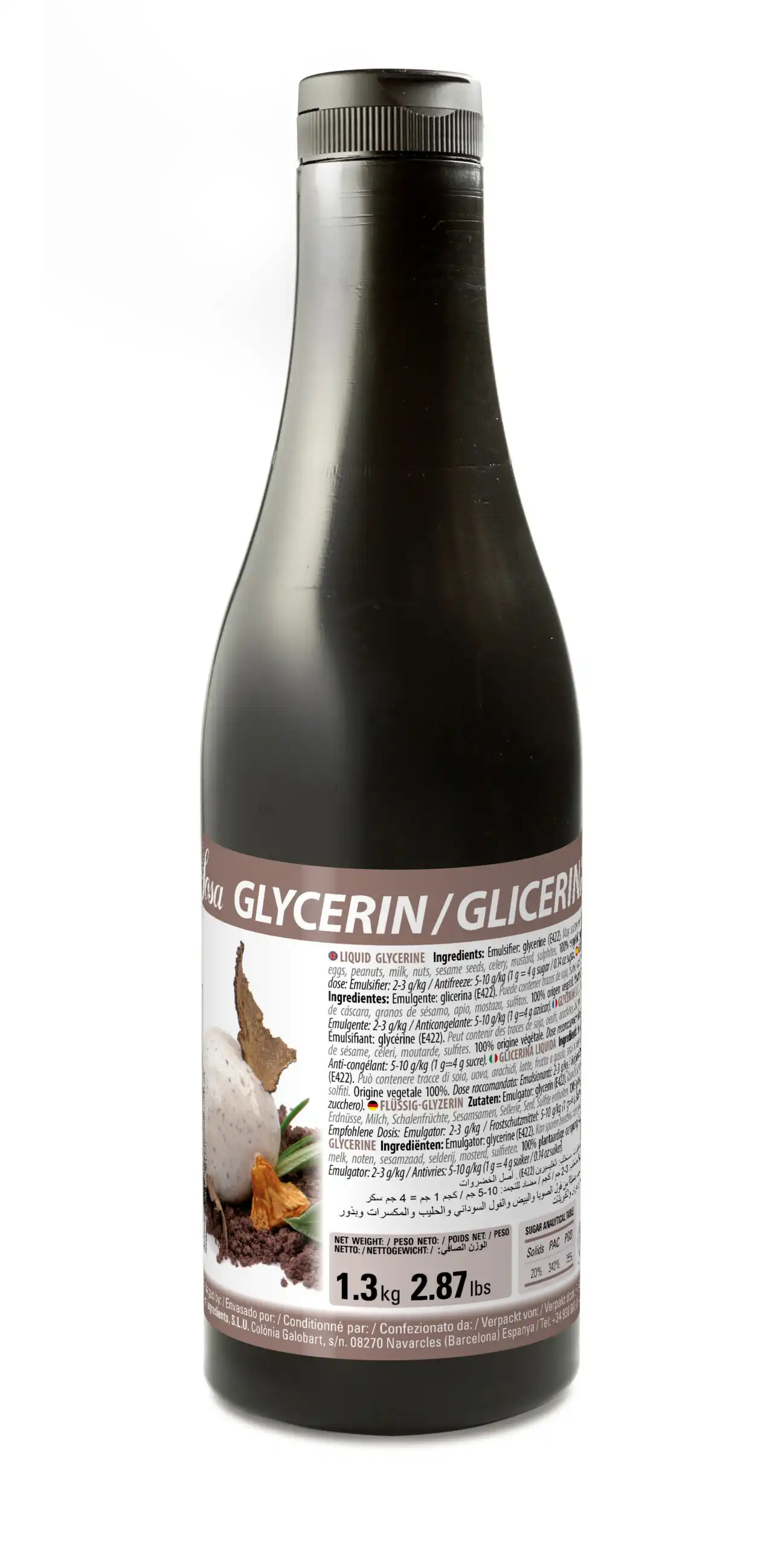 Gliceryna roślinna w płynie Sosa 1,3kg