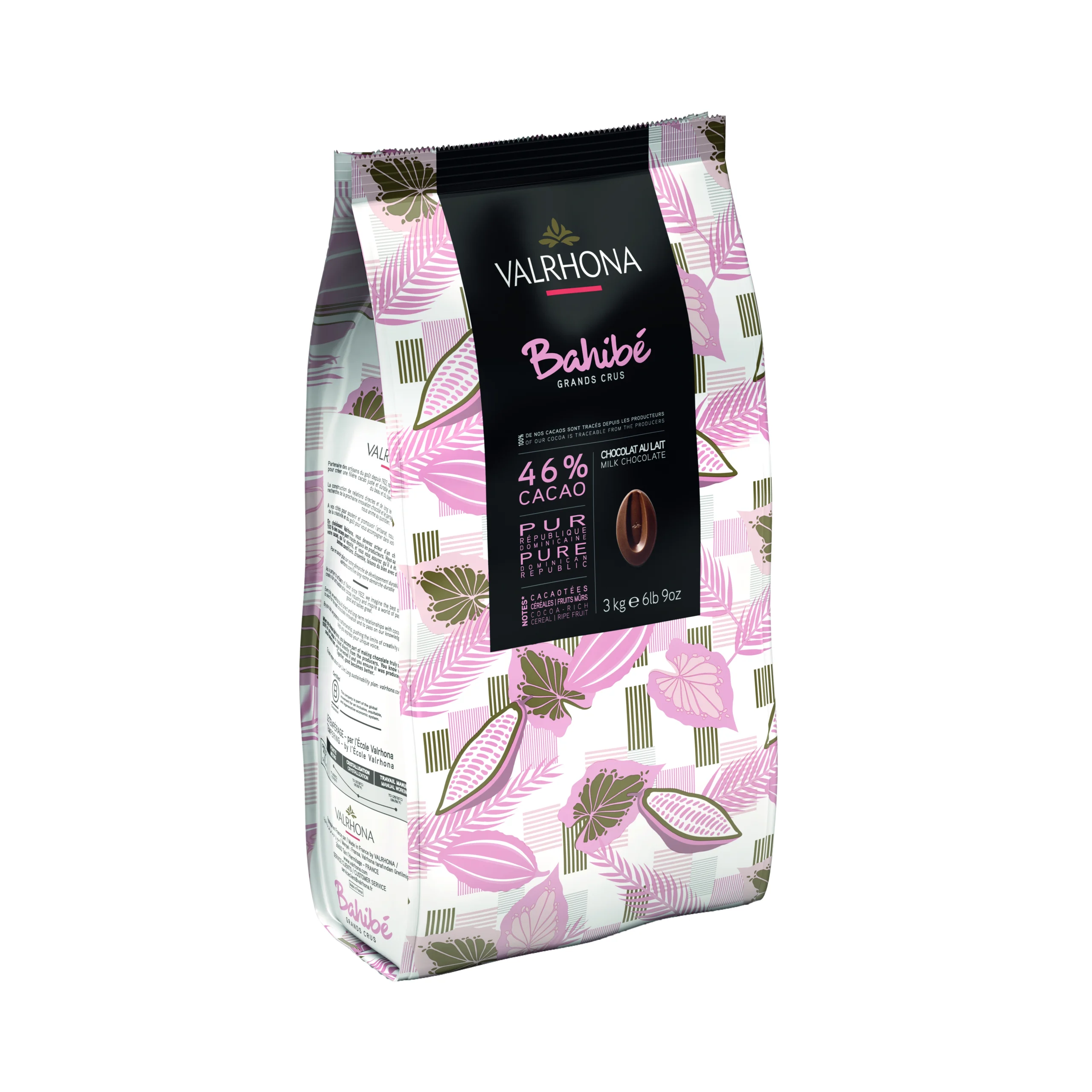 Czekolada mleczna Bahibe 46% Valrhona 3kg