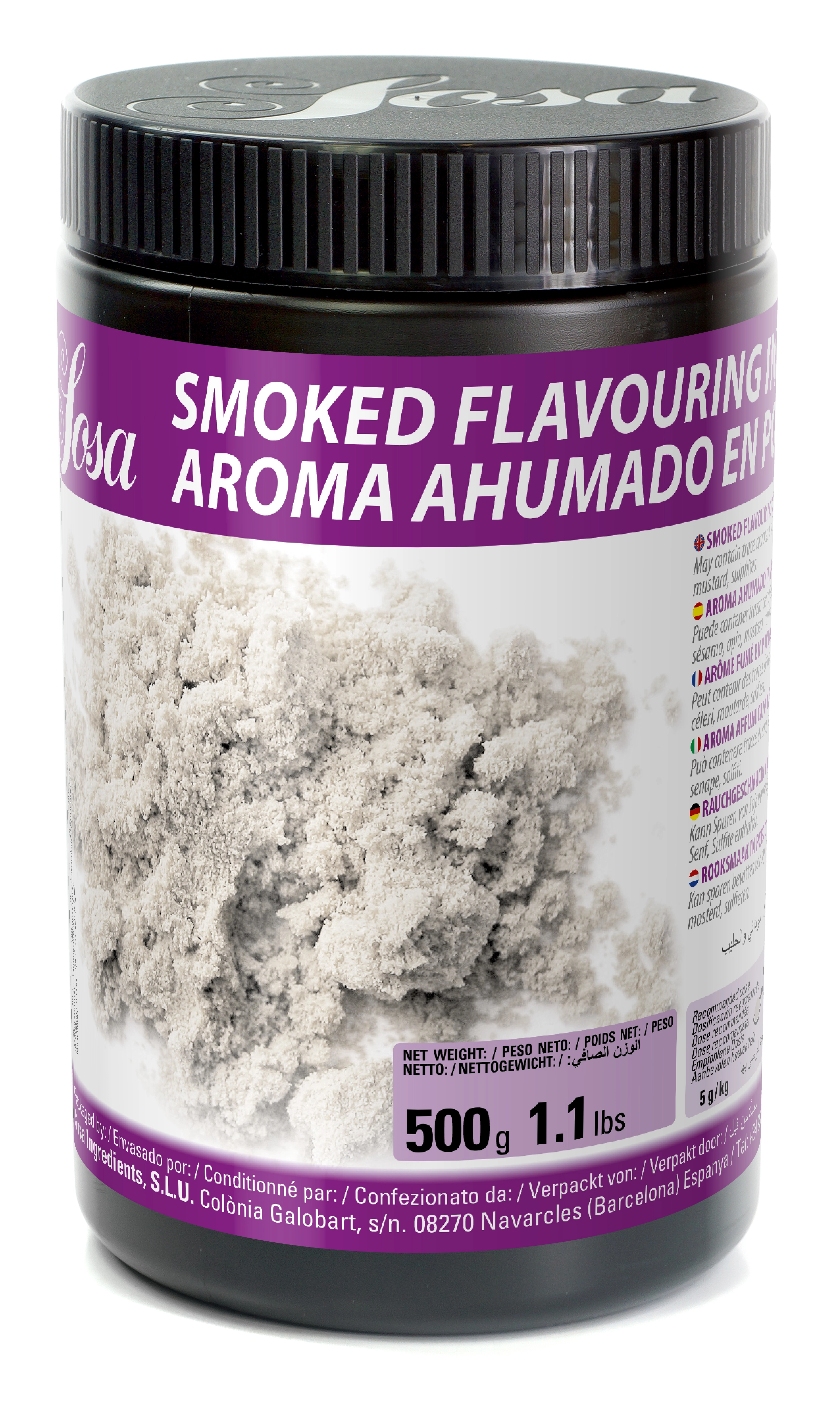 SMOKED FLAVOURING IN POWDER SOSA 500G